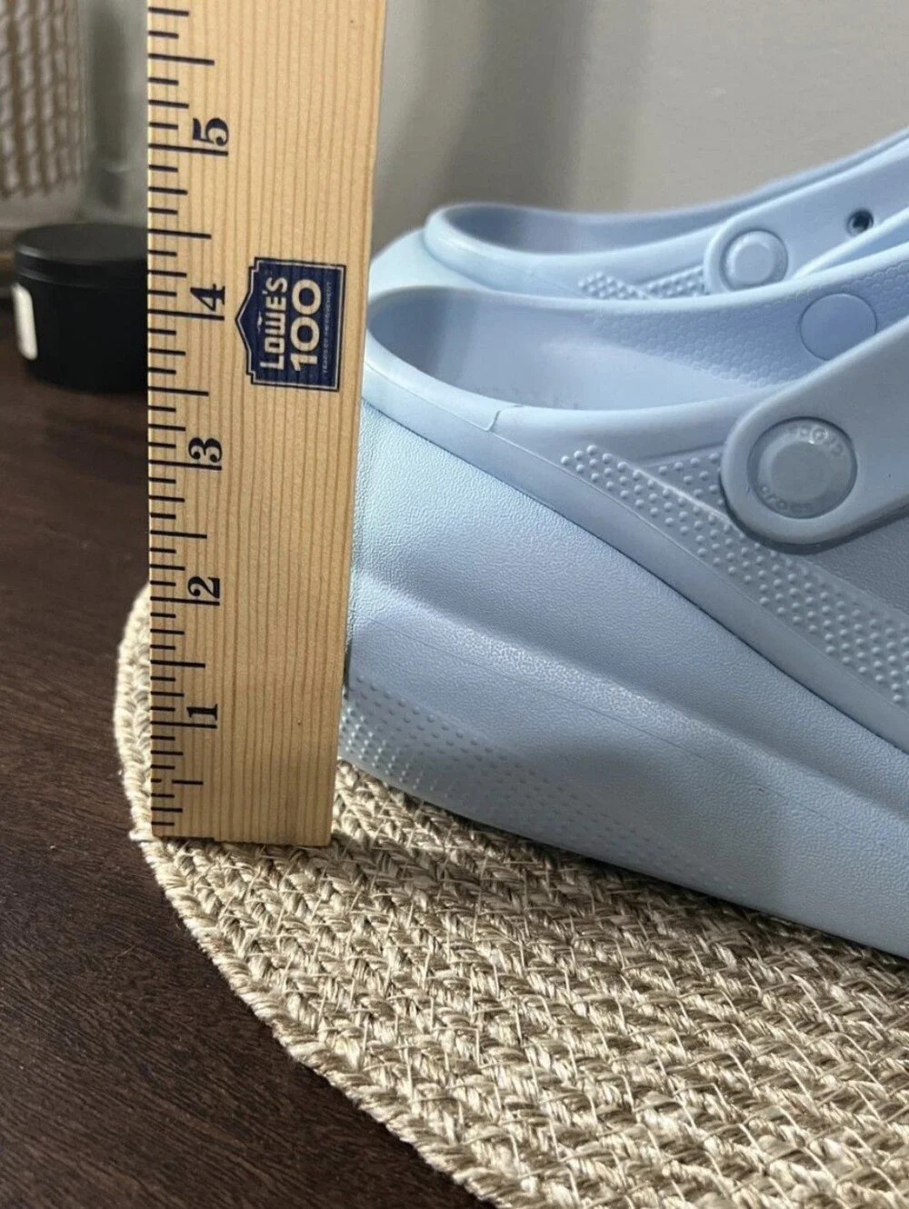 Crocs Classic Crush Clog Mens Size 11 Blue Sky Shoes Iconic Comfort